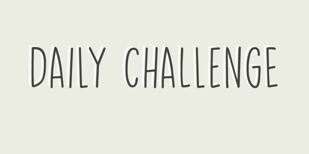 daily-challenge-font-makerstype